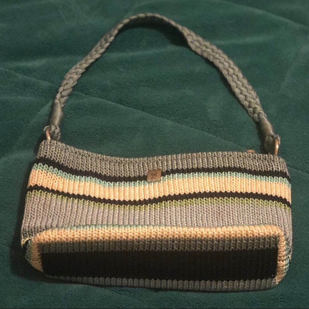 Lina Woven Knit Purse